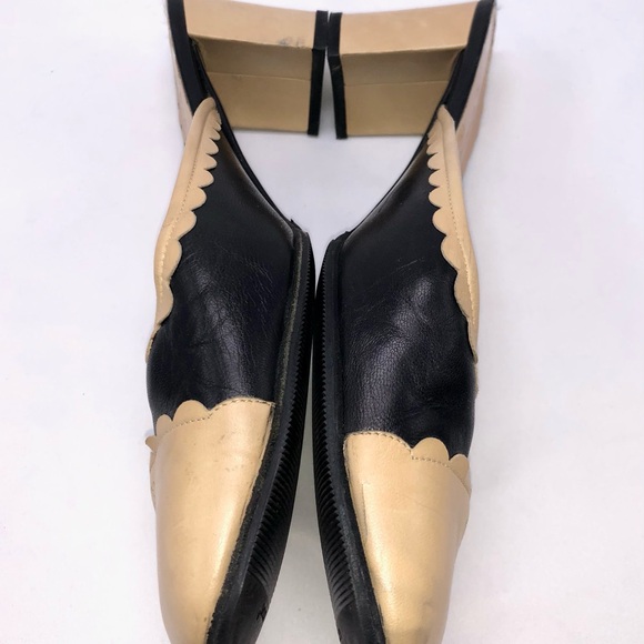 Chanel size 40.5 vintage Black and Tan Mules - Picture 10 of 13